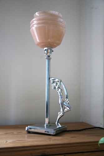 Vintage art deco - art, lady