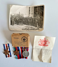 WW2 BRITISH ARMY MEDAL GROUP