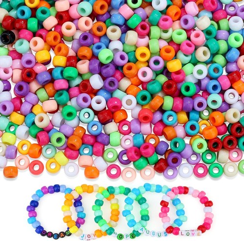 Assorted pony beads bulk - beads,