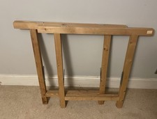 2 Wooden Folding Trestles
