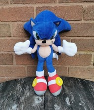 13" 33cm Talking Sonic The Hedgehog Adventure X Plush PoseAble Feva UK Soft Toy