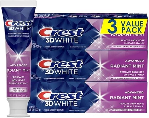 Crest white advanced - crest, 3d