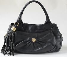 Vintage John Richmond , Ri2K SOFT BLACK LEATHER TOP HANDLE TOTE / GRAB BAG  S/M