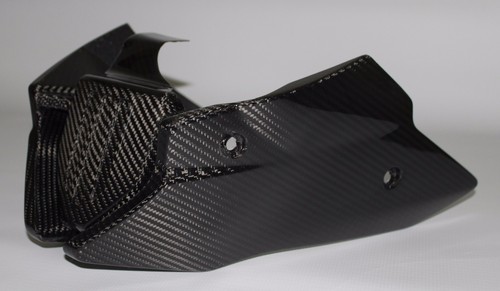 Carbon fiber belly - carbon, pan