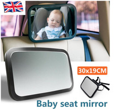 SET OF 2 Child Car Safety Mirror Back Seat Rear View Baby Mirror Large 360'