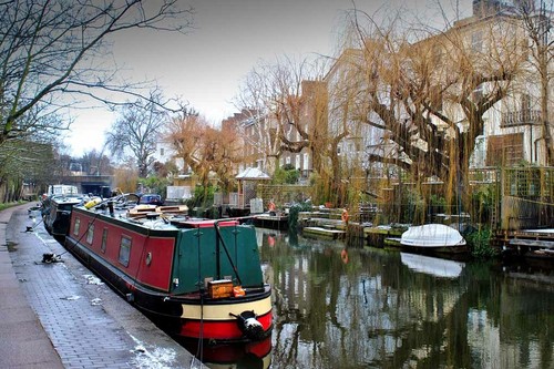 Narrow boats grand union canal - grand,