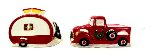 Retro style stoneware pickup - style,