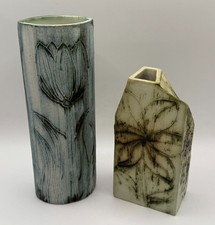 Two Vintage Carn Pottery Vases