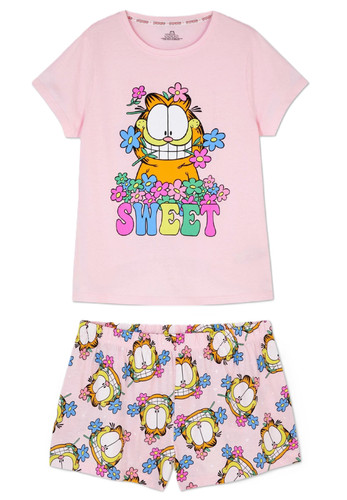 Ladies cotton pyjamas garfield - ladies,