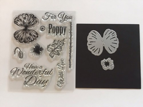 Victorian floral poppy flowers - floral,