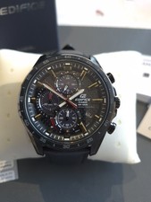 Casio Edifice EQ5-900 Carbon Fibre Dial Solar Mint Bargain Box And Papers