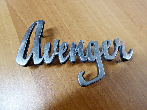 Original hillman avenger - avenger, badge