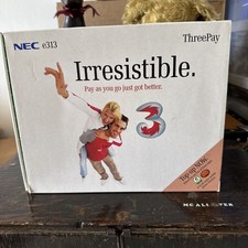 Vintage NEC E313 Mobile with Accessories Excellent In Box 3 network 