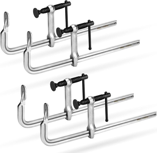 Shall 4pcs clamps adjustable - 4pcs, f-clamps