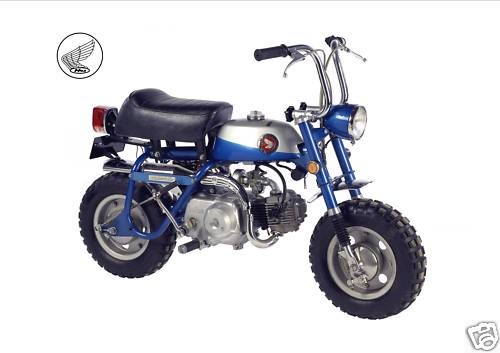 Honda poster classic z50a - poster,