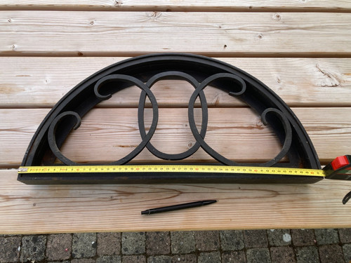 Fanlight window strong iron - strong, iron-
