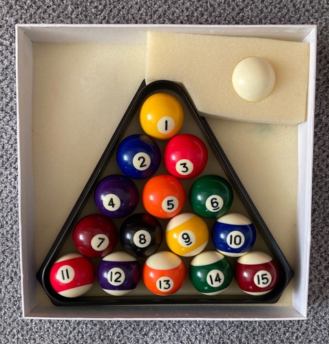 Pool balls riley 7 8 - 1, 7/8
