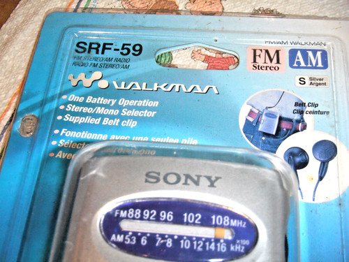 Sony srf new walkman - srf-59,