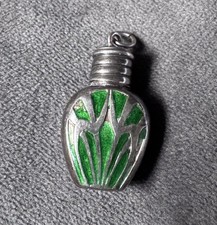 Miniature Art Deco Enamelled