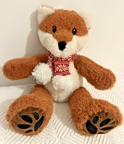 Fox teddy whsmith plush - fox,