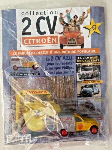 Norev hachette citroen 2cv - hachette,