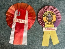 2  X Vintage Arsenal Football