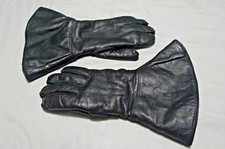 TURNERS OAKLEAF REAL HIDE VINTAGE MOTORCYCLE GLOVES COLLECTORS ITEM  RARE