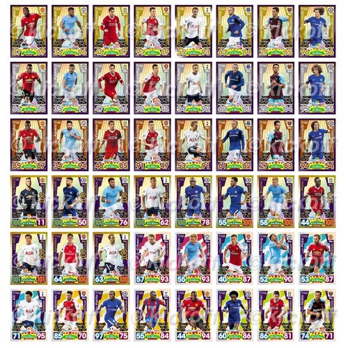 Match attax 2017 2018 limited - 2017-2018:,