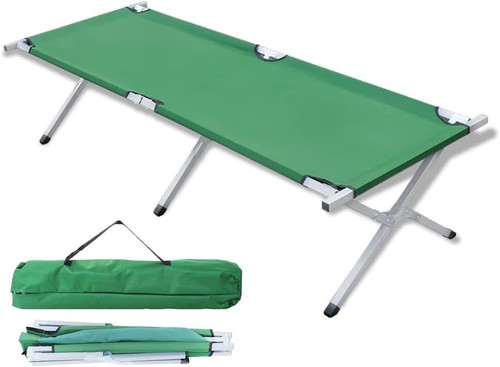 Folding camping cot with carry - camping,