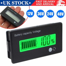 12V Battery Capacity Status