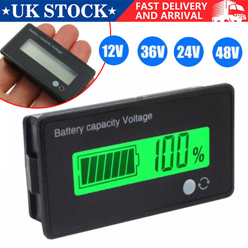 12v battery capacity status - capacity,