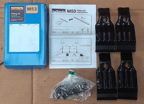 Halfords roof bar fitting kit - roof,