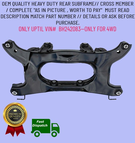 Rear subframe crossmember axle - rear,