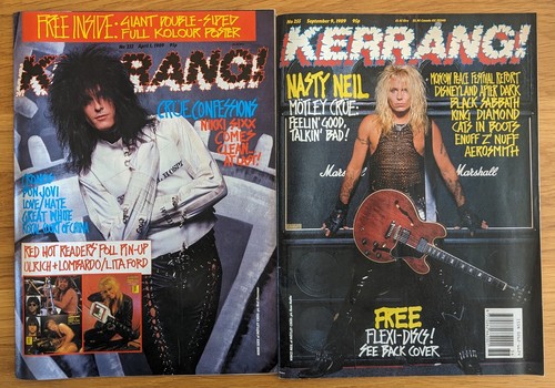 Motley crue kerrang issues - motley, kerrang!