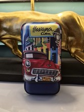 PU Leather Havana Cuba Travel Cigar Case  3 Tubes Holder