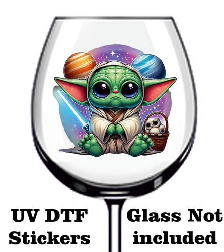 Colourful baby yoda - colourful,
