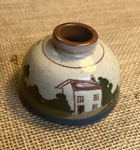 Devon pottery inkwell us - pottery, “us