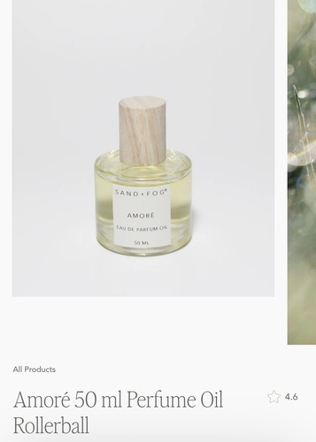 Sand and fog amore perfume - amore,
