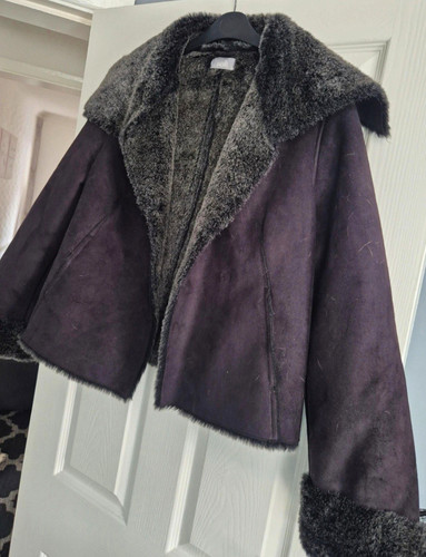 Wallis grey black faux suede - faux,