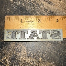 Printing Plate ( STATE ) Need