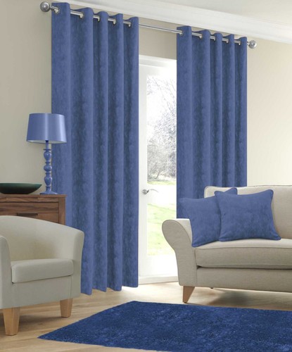 Cotton marble textured curtain - cotton,