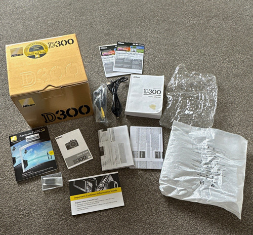 Empty box only - empty, d300