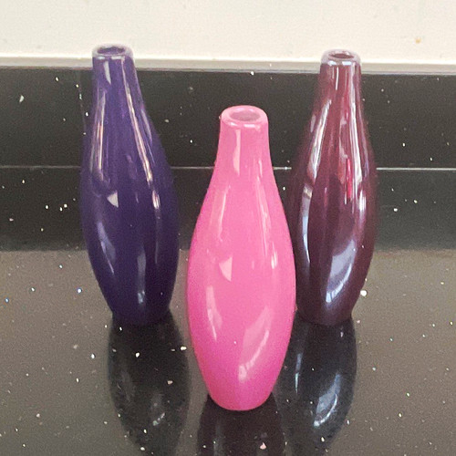 Set glossy decorative - of, 3