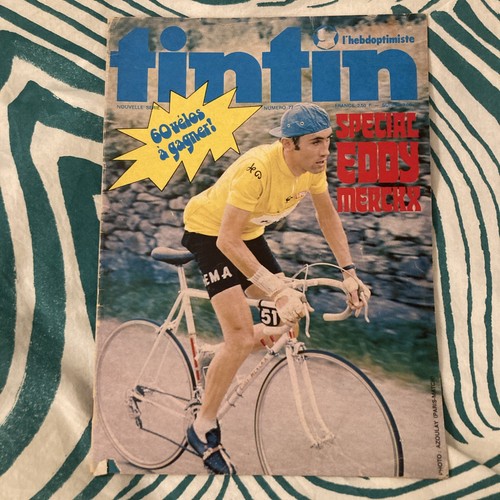 Vintage 1974 tintin - tintin, magazine
