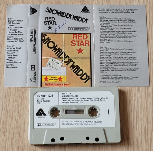 Showaddywaddy red star - showaddywaddy,