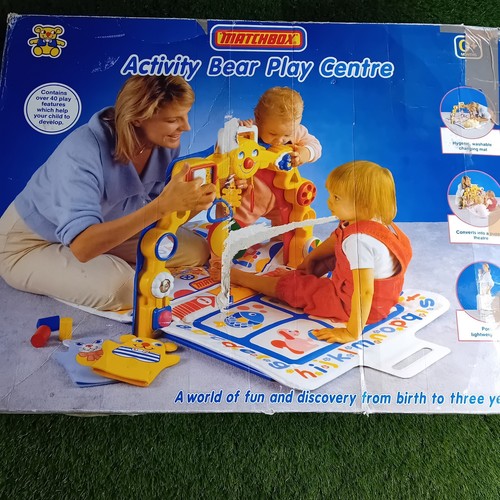 Matchbox activity bear - activity, play