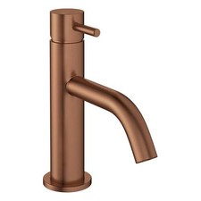 crosswater Brushed Bronze Basin tap & Universal Basin Waste