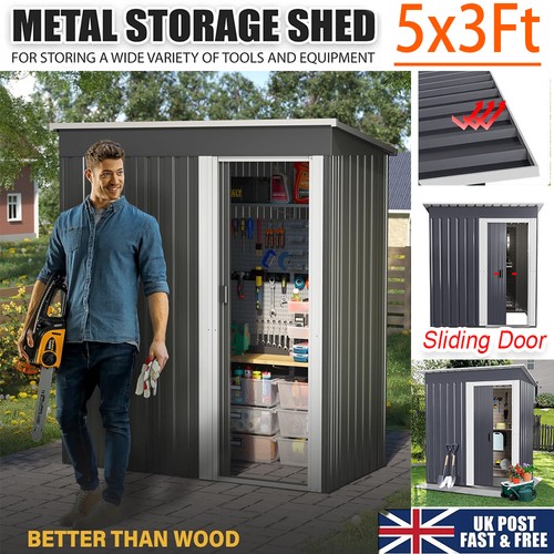 3ft garden shed galvanised - 5, x