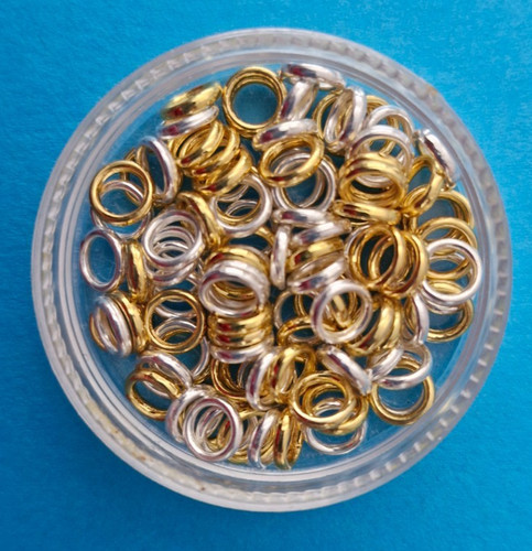 100 pcs mixed 6mm - 6mm, &