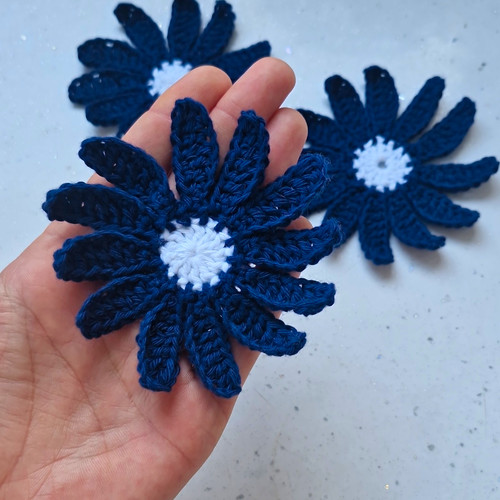 Set crochet navy - crochet, &